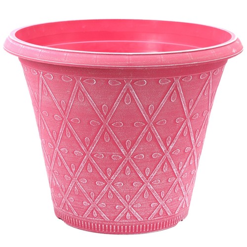Plastic summer spring planters - plastic,