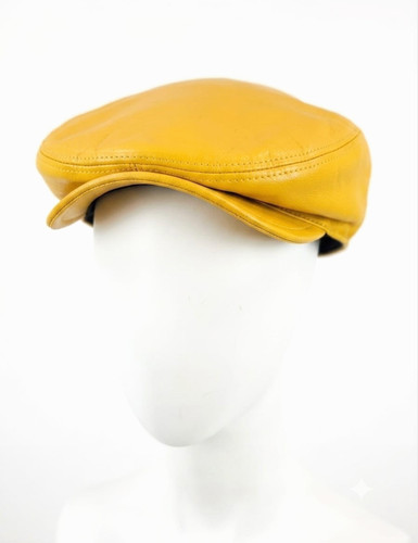 Genuine leather baker boy - genuine,