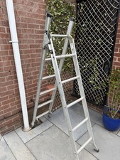 ABRU 3 WAY LADDER  ( STEPLADDER STAIRWELL AND EXTENSION)