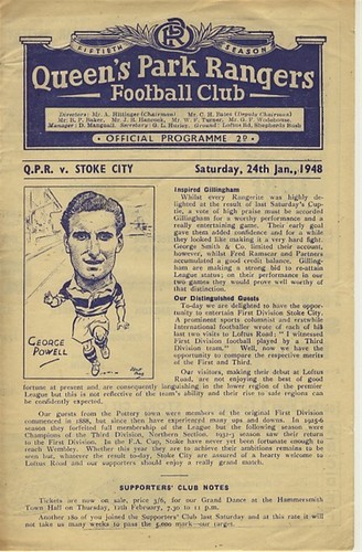 Qpr stoke city - v, (fa