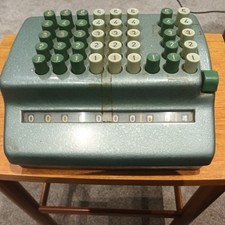 VINTAGE 1950's PLUS ADDING MACHINE CALCULATOR BELL PUNCH COMPANY LTD working