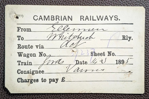 1895 cambrian railways - 1895,