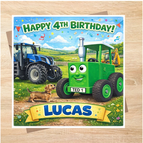 Tractor ted themed - ted,