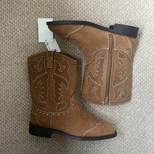 Brown cowboy boots Zara Size