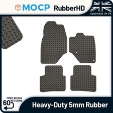 5mm Heavy-Duty Rubber Car Mats to fit Vauxhall Grandland EV and Hybrid 2024-p...