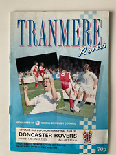 TRANMERE RVS V DONCASTER RVS. 12TH MAR 90. LEYLAND DAF CUP NTH FINAL 1ST LEG.