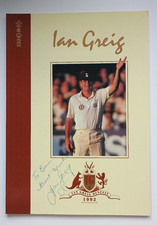 Ian Greig  Benefit Year