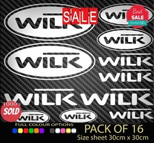 WILK  Vinyl Decal Stickers