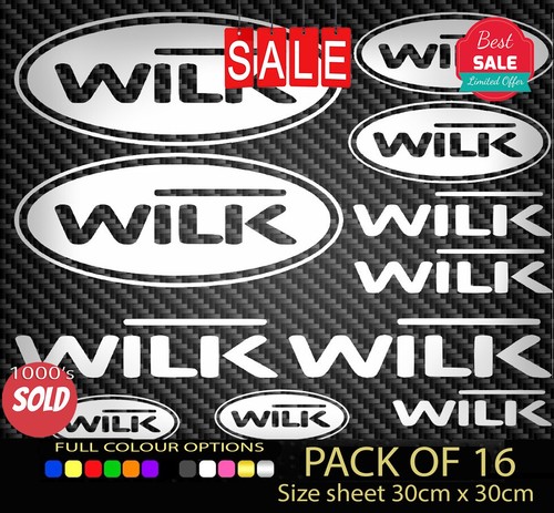 Wilk vinyl decal stickers - vinyl,