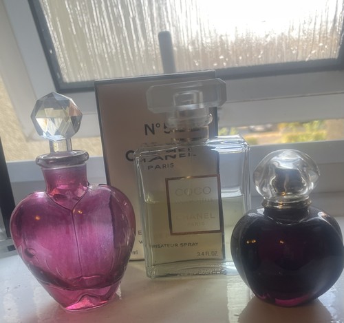 Empty glass perfume scent - empty,