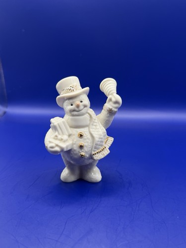 Lenox snowman figurine with - lenox,