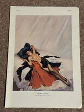 Pinup Original 1940s BROWN