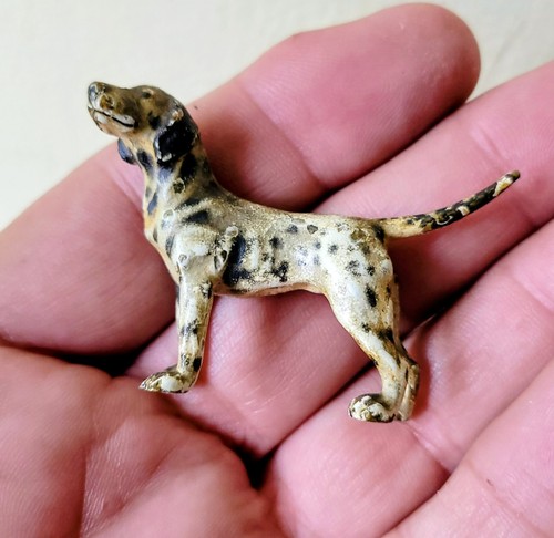 Antique austrian cold - cold, painted