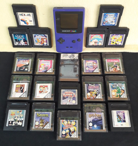 Nintendo gameboy color grape - nintendo,