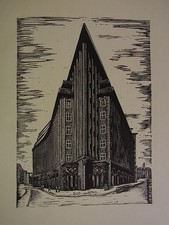 Das Chile-Haus in Hamburg. Mit