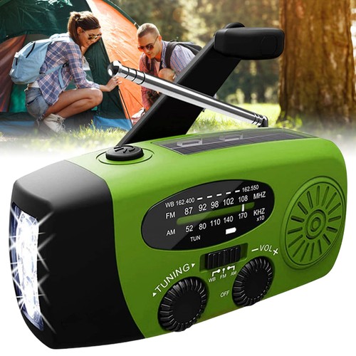 Emergency radio hand cranked - emergency, hand-cranked