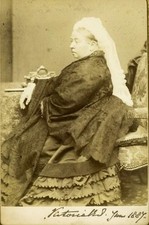 QUEEN VICTORIA HRH RARE SIGNED