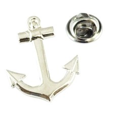 Sailors Anchor Metal & Enamel