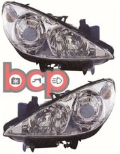 PEUGEOT 307 2005-2009 PAIR HEADLIGHTS HEADLAMP LEFT AND RIGHT BRAND NEW BOXED