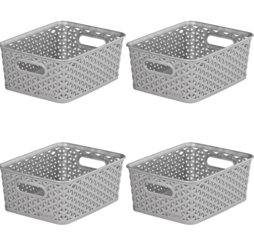 Curver nestable rattan - 4x,