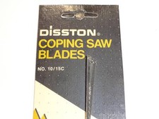 3 Disston Coping Saw Blades