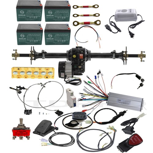 1020mm rear axle kit - rear,