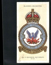 1937 Player's R.A.F. Badges