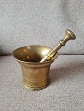 Brass Pestle And Mortar Set
