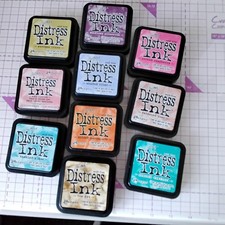 10 Large Tim Holtz Distress