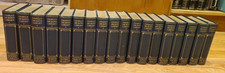 Charles Dickens Library Collection Complete Works Blue Binding Set