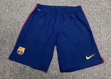 Nike FC Barcelona Dri Fit Shorts Men’s L Large 2014-2015 Home.