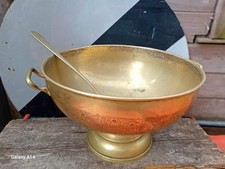Brass  large Pedestal Fruit