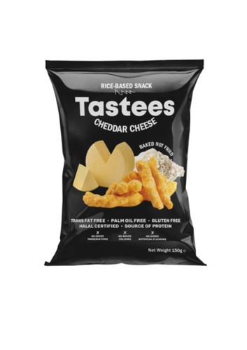 Tastees cheddar cheese crunchy - tastees,