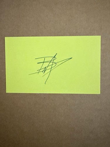 Brandon lee signed - lee,