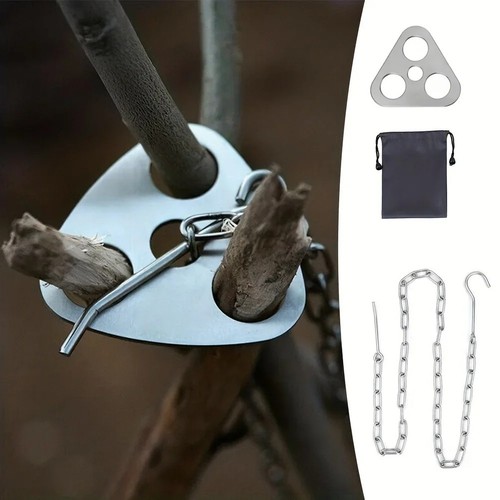 Camping tripod hanging - camping,