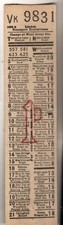 Bus / Tram ticket London Transport Trolleybuses 1d Rtes 557 581 623 625 , 168A ?