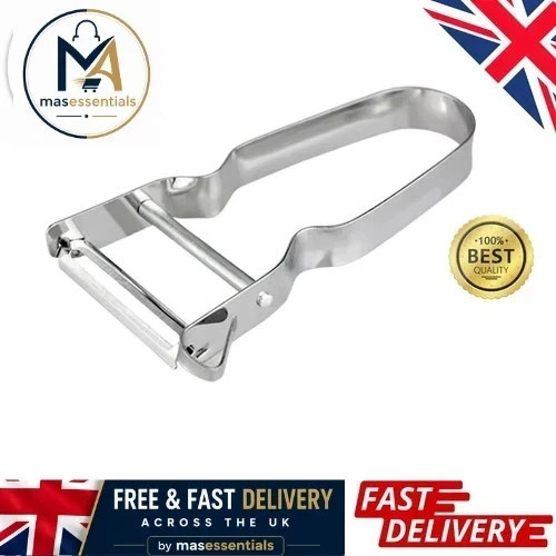 Stainless steel potato peeler - stainless,