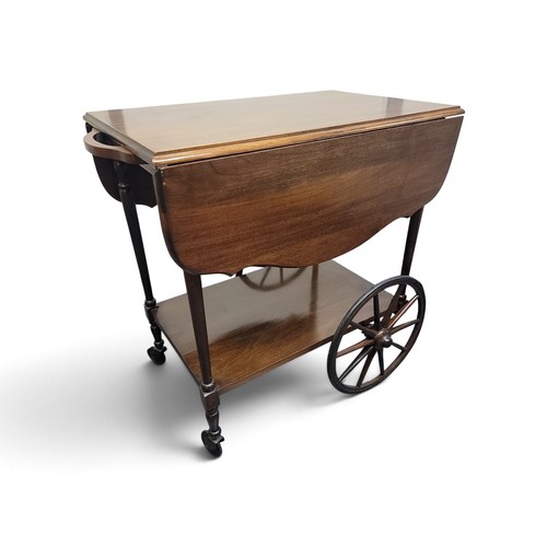 Vintage wooden rolling tea - vintage,