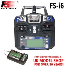 FLYSKY FS-i6 Radio Control RC Stick Transmitter Receiver 6 Channel W FS-iA6B RX