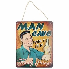 Retro Hanging 'Man Cave Manly
