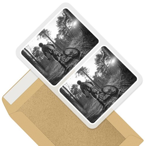 Rectangle stickers 10cm - x,