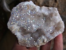 Angel Aura Geode Quartz