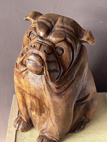 Vintage hand carved wooden - vintage,