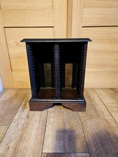 Vintage Wooden Cd Dual Tower