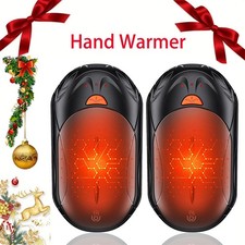 Hand Warmer Rechargeable Portable Pocket Warmer for Outdoor Sports Camping Xmas