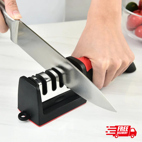 Stages knife sharpening - 4,