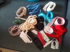 Ribbons Cords Red Velvet String Bundle