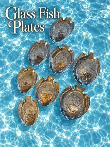 Vintage fish shaped clear - vintage,