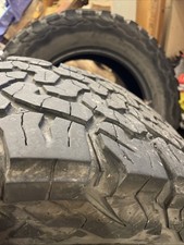 265 60 18 119/116 Mud Snow BF Goodrich Tyres X2 Set All Terrain 5mm 4x4 Izuzu