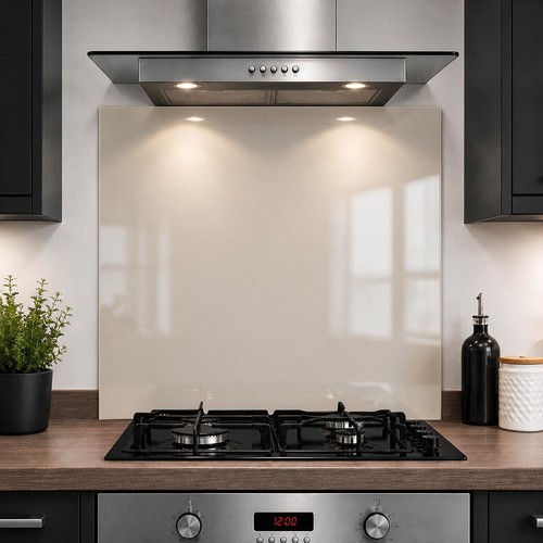 Caramel glass splashback - glass, 6mm